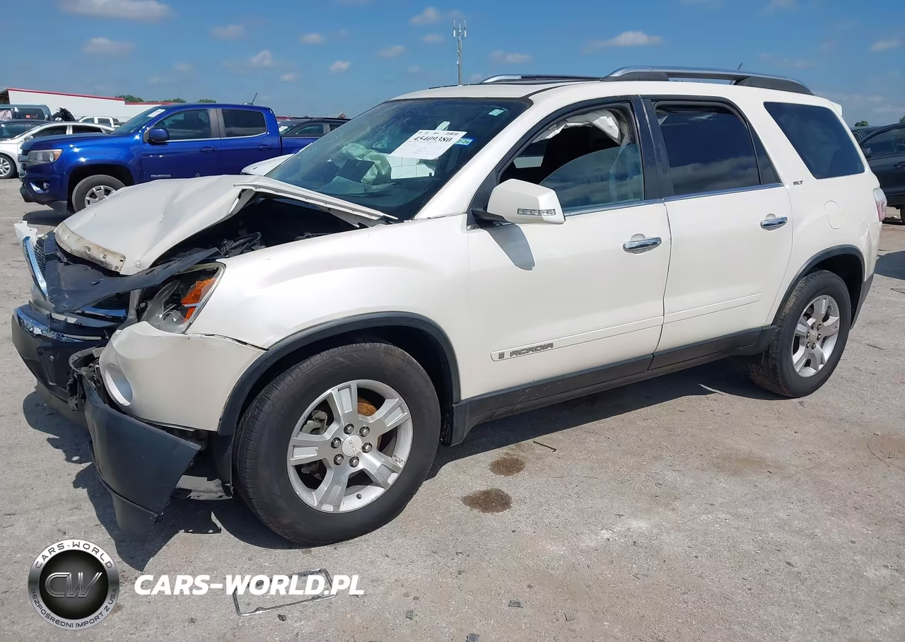 2008 GMC Acadia Slt-2 VIN:1GKER33738J130936 - 2