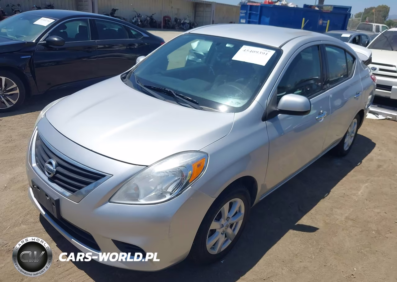 2014 Nissan Versa 1.6 Sv VIN:3N1CN7AP7EL850935 - 2