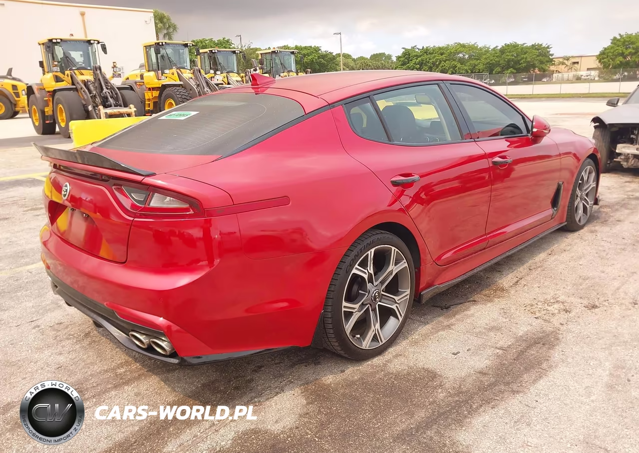 2019 Kia Stinger VIN:KNAE15LA8K6050906 - 4