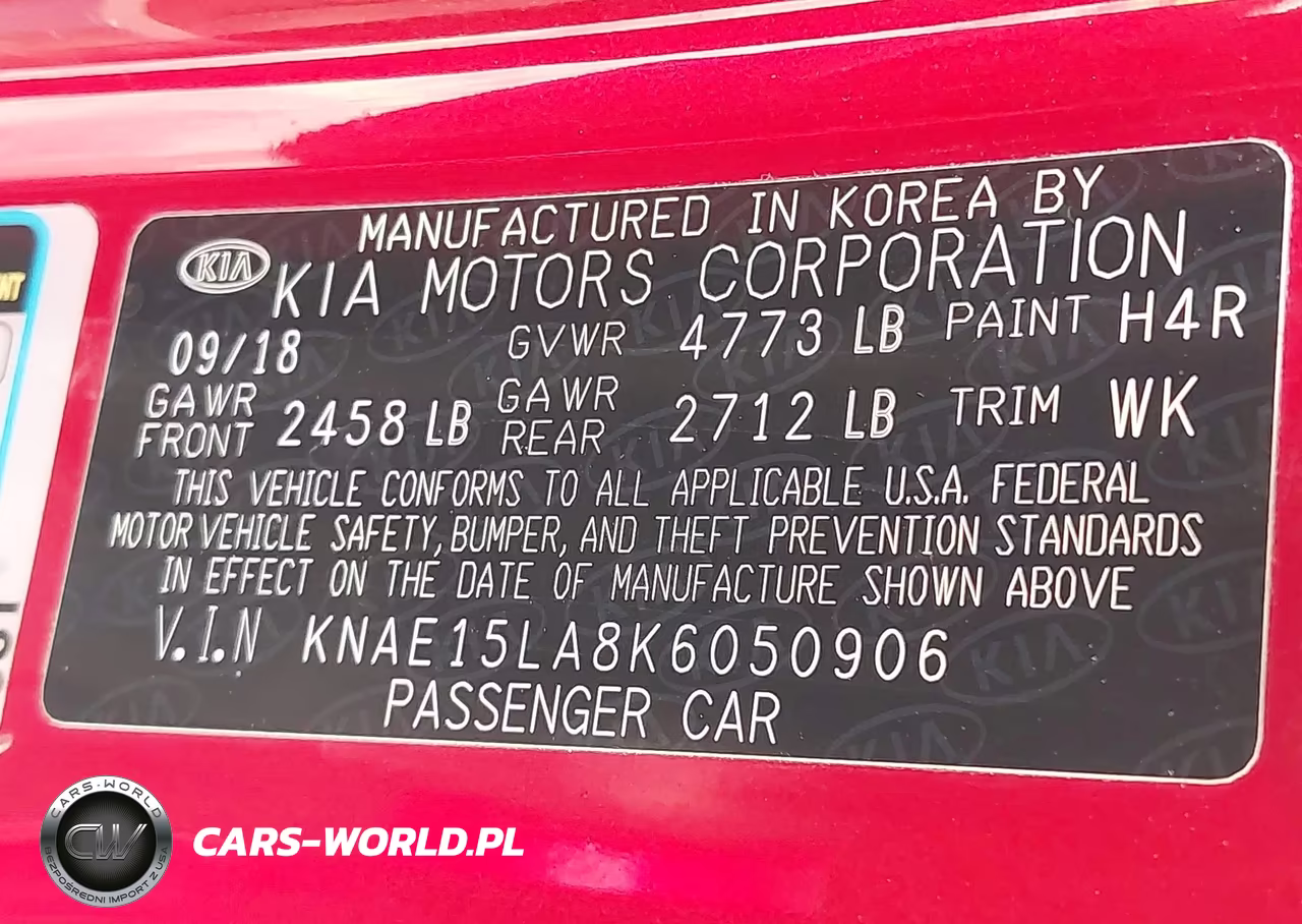 2019 Kia Stinger VIN:KNAE15LA8K6050906 - 9