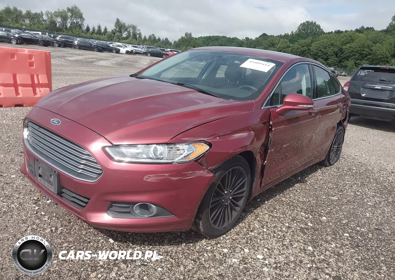 2014 Ford Fusion Se VIN:3FA6P0HD0ER168389 - 2