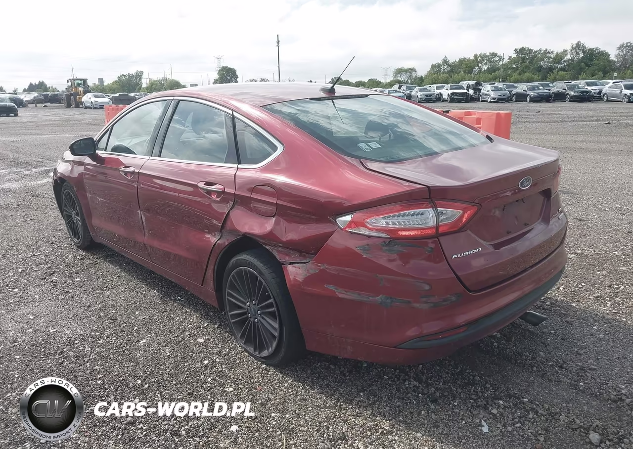 2014 Ford Fusion Se VIN:3FA6P0HD0ER168389 - 3