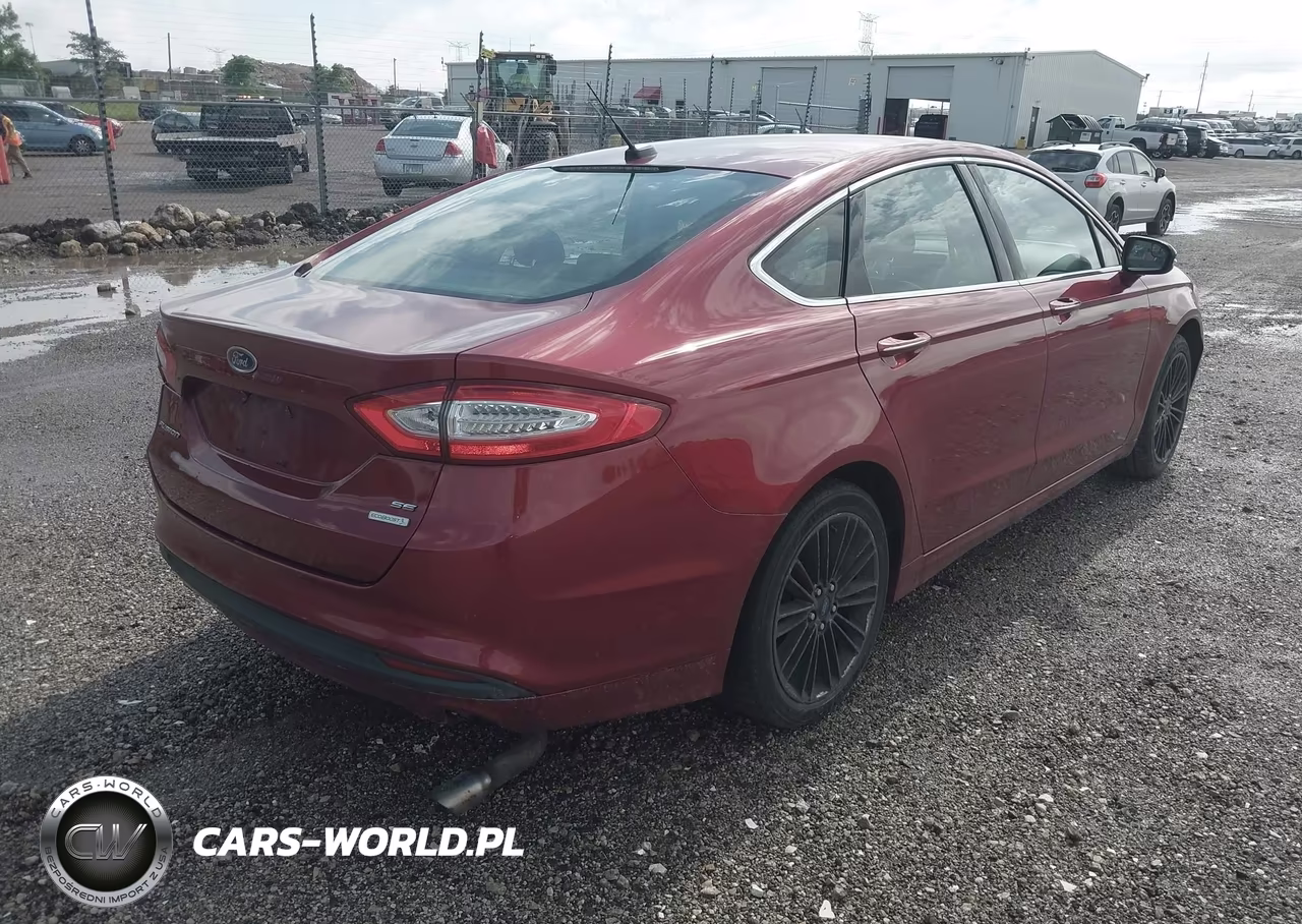 2014 Ford Fusion Se VIN:3FA6P0HD0ER168389 - 4