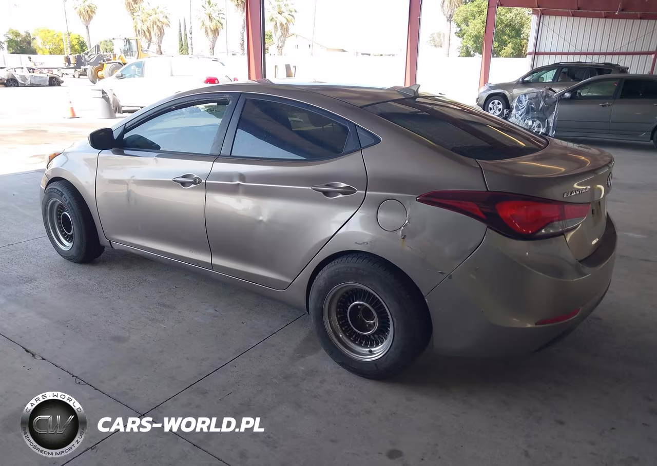 2015 Hyundai Elantra Se VIN:5NPDH4AEXFH574029 - 3