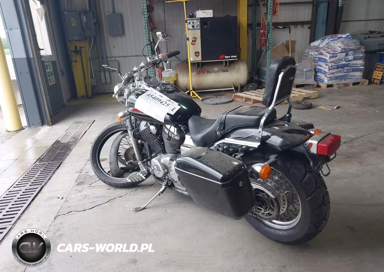 2002 Honda Vt750 Dc VIN:JH2RC440X2M618297 - 3