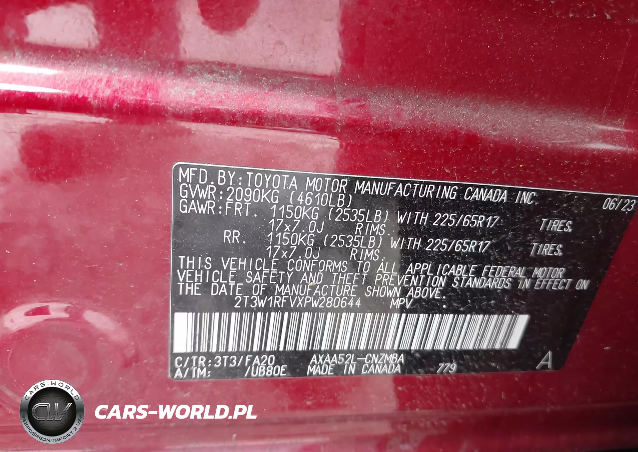 2023 Toyota Rav4 Xle VIN:2T3W1RFVXPW280644 - 9