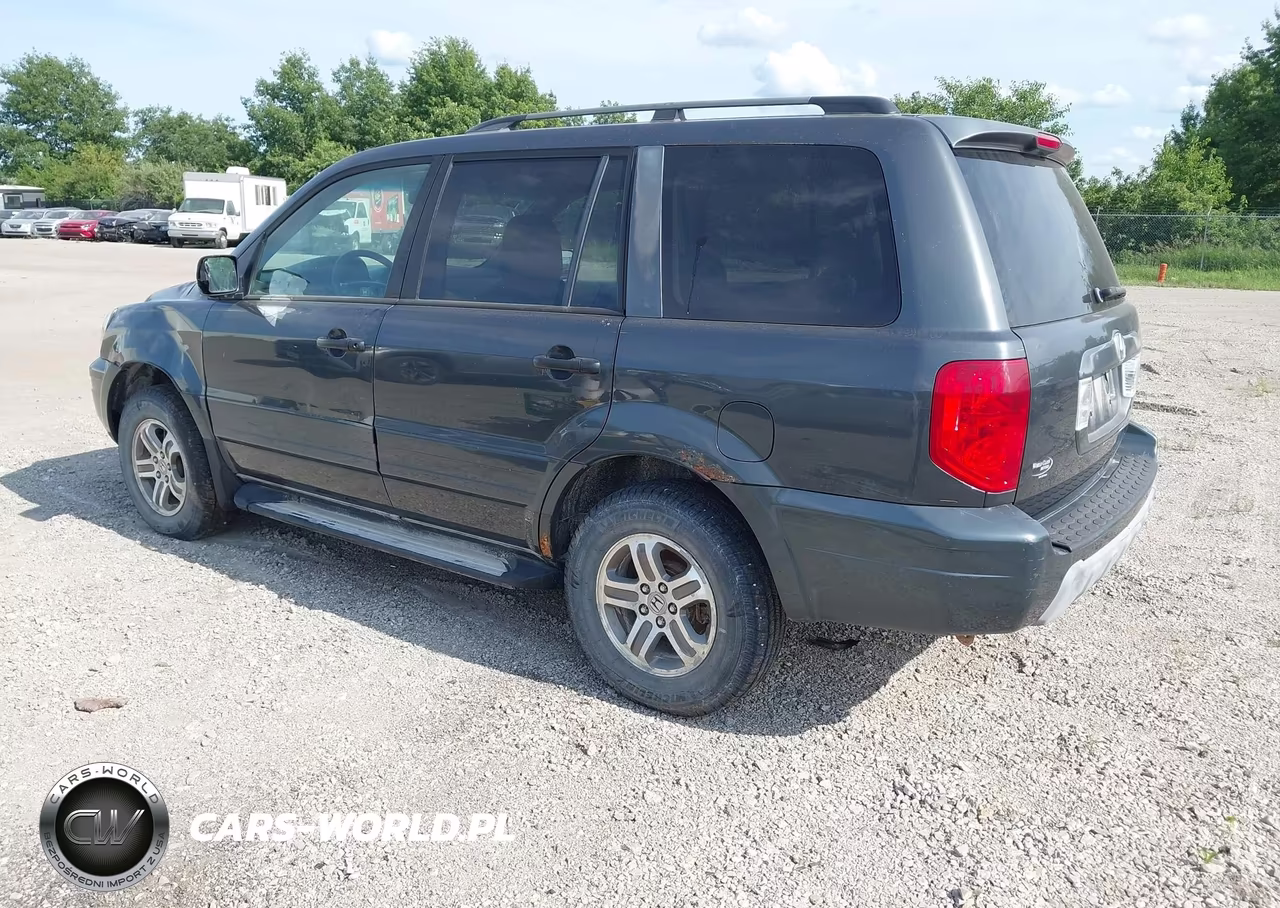 2004 Honda Pilot Ex-L VIN:2HKYF18594H543721 - 3