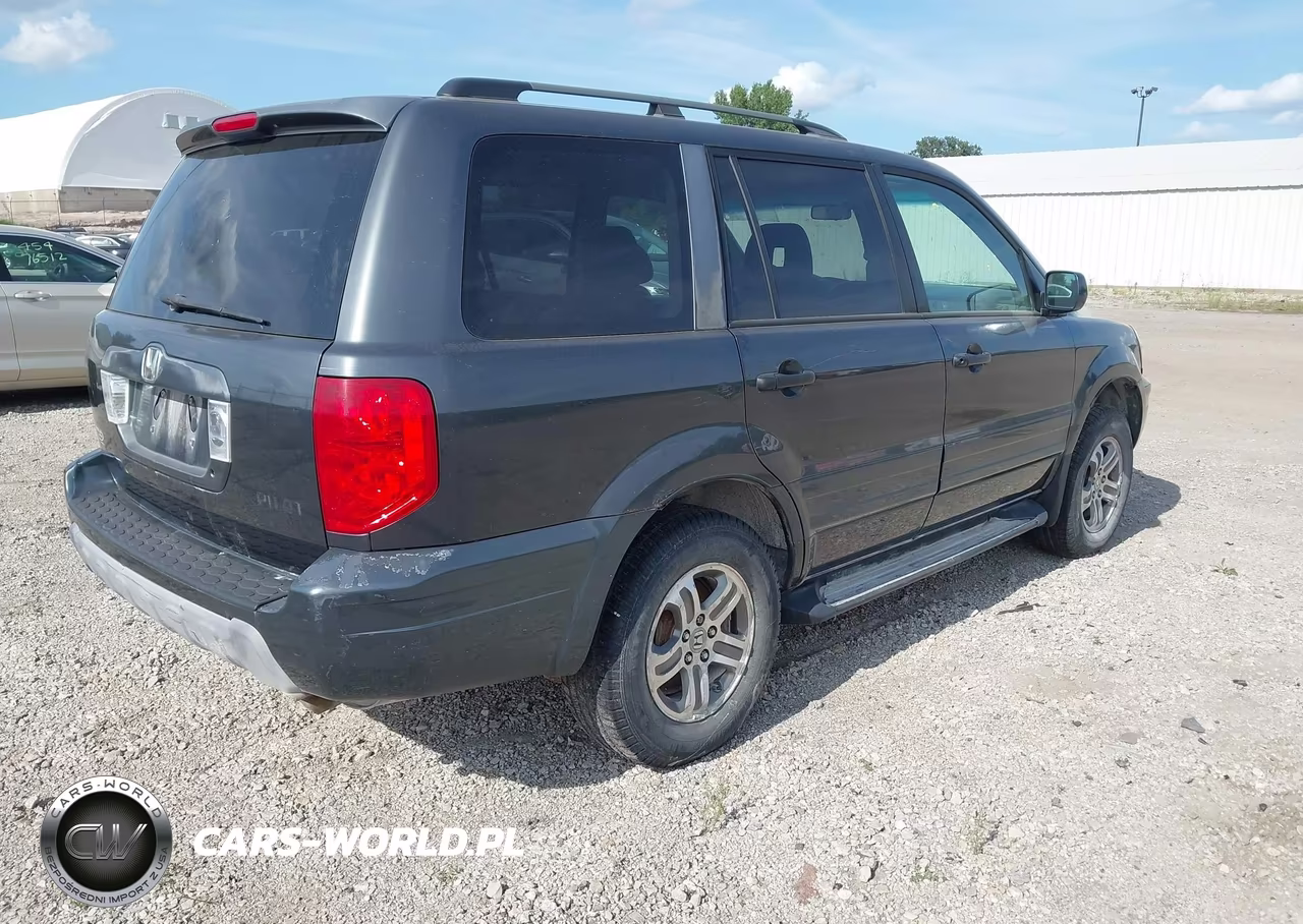 2004 Honda Pilot Ex-L VIN:2HKYF18594H543721 - 4