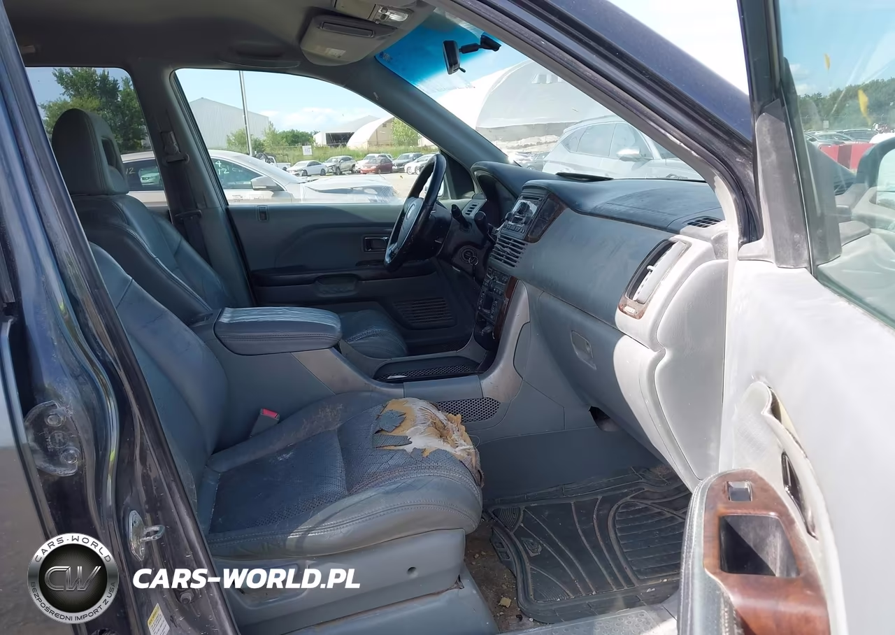 2004 Honda Pilot Ex-L VIN:2HKYF18594H543721 - 5