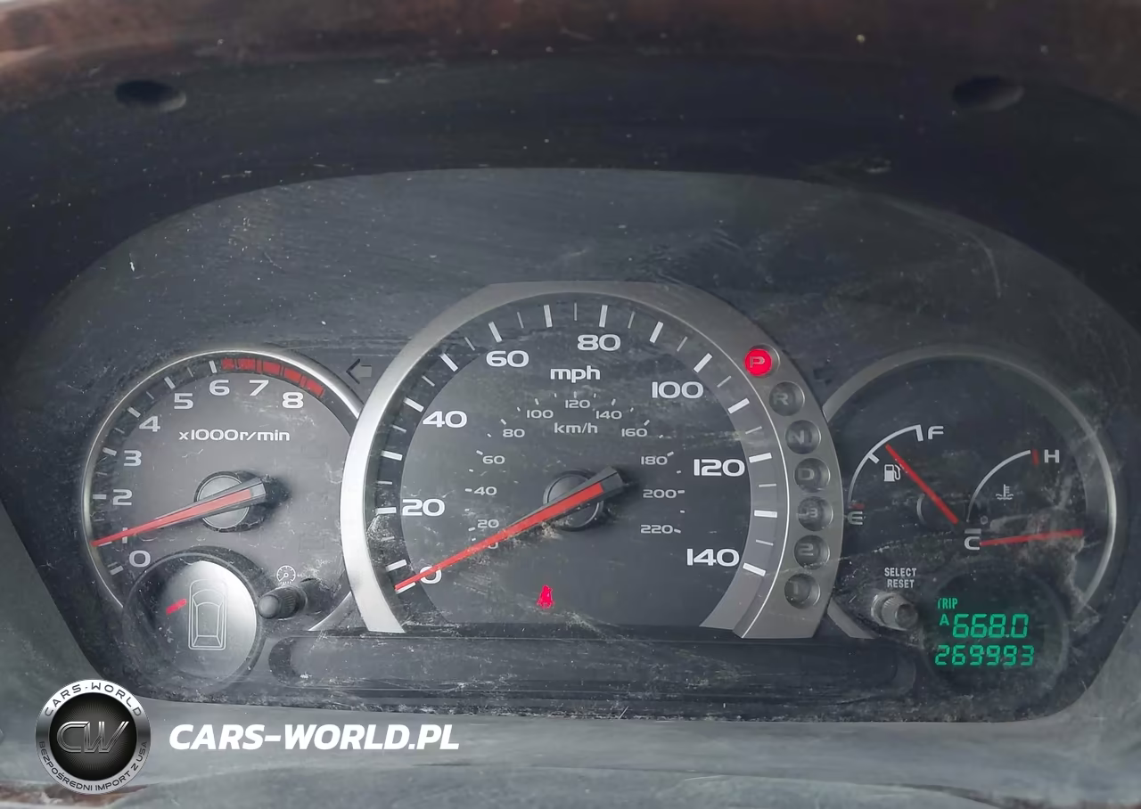 2004 Honda Pilot Ex-L VIN:2HKYF18594H543721 - 7