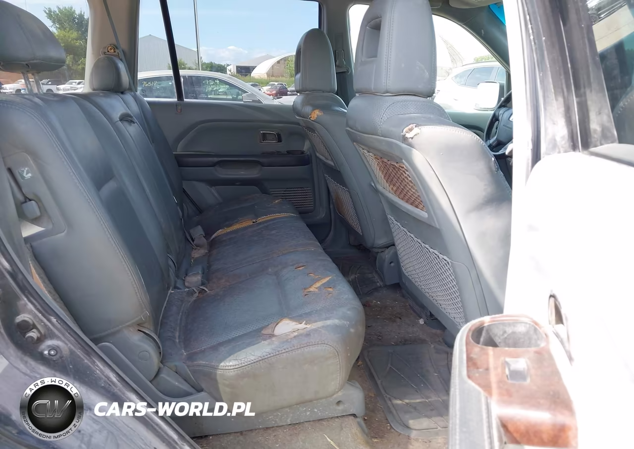 2004 Honda Pilot Ex-L VIN:2HKYF18594H543721 - 8