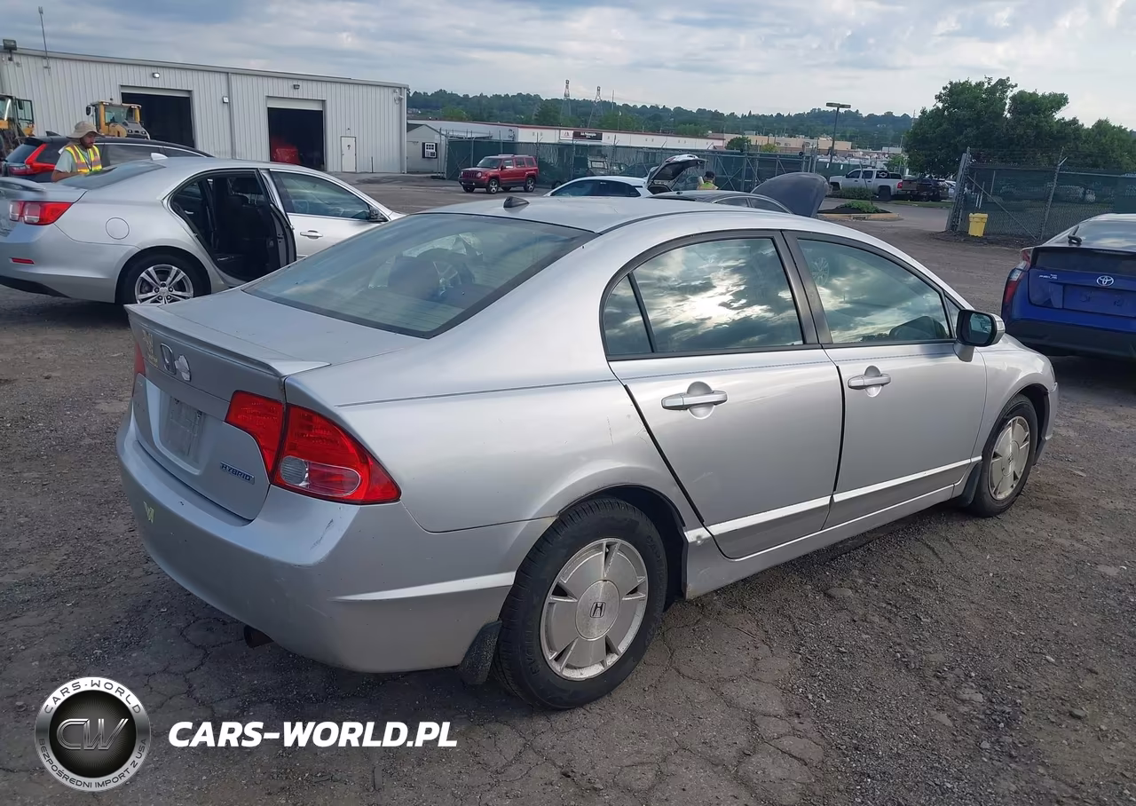 2008 Honda Civic Hybrid VIN:JHMFA36208S030065 - 4