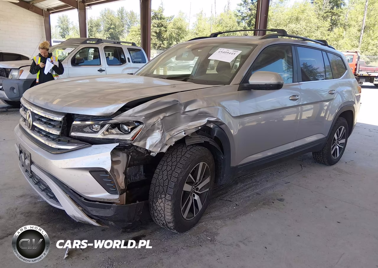 2021 Volkswagen Atlas 2.0T Se VIN:1V2LP2CA7MC525813 - 2