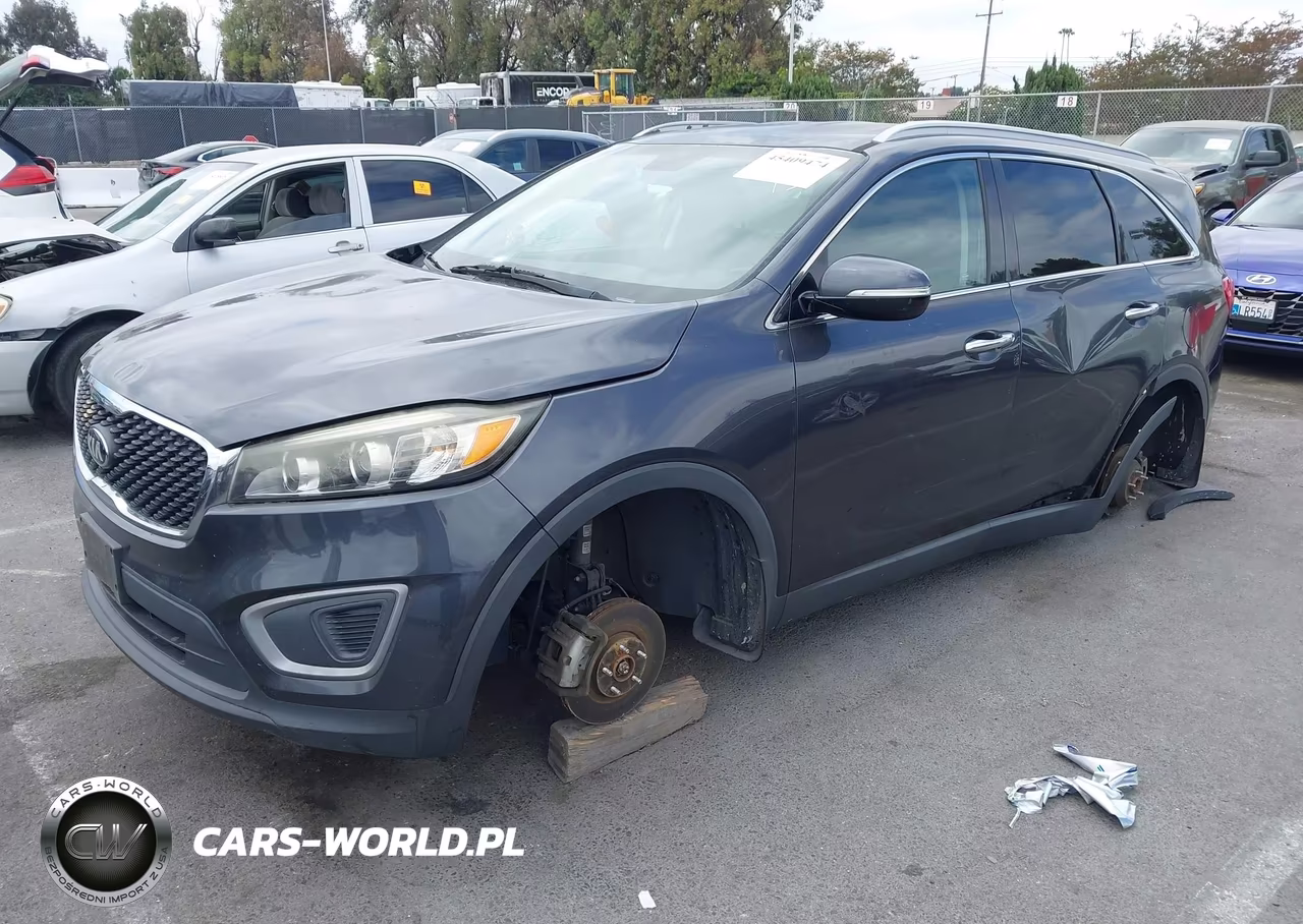 2016 Kia Sorento 2.4L Lx VIN:5XYPG4A35GG056045 - 2