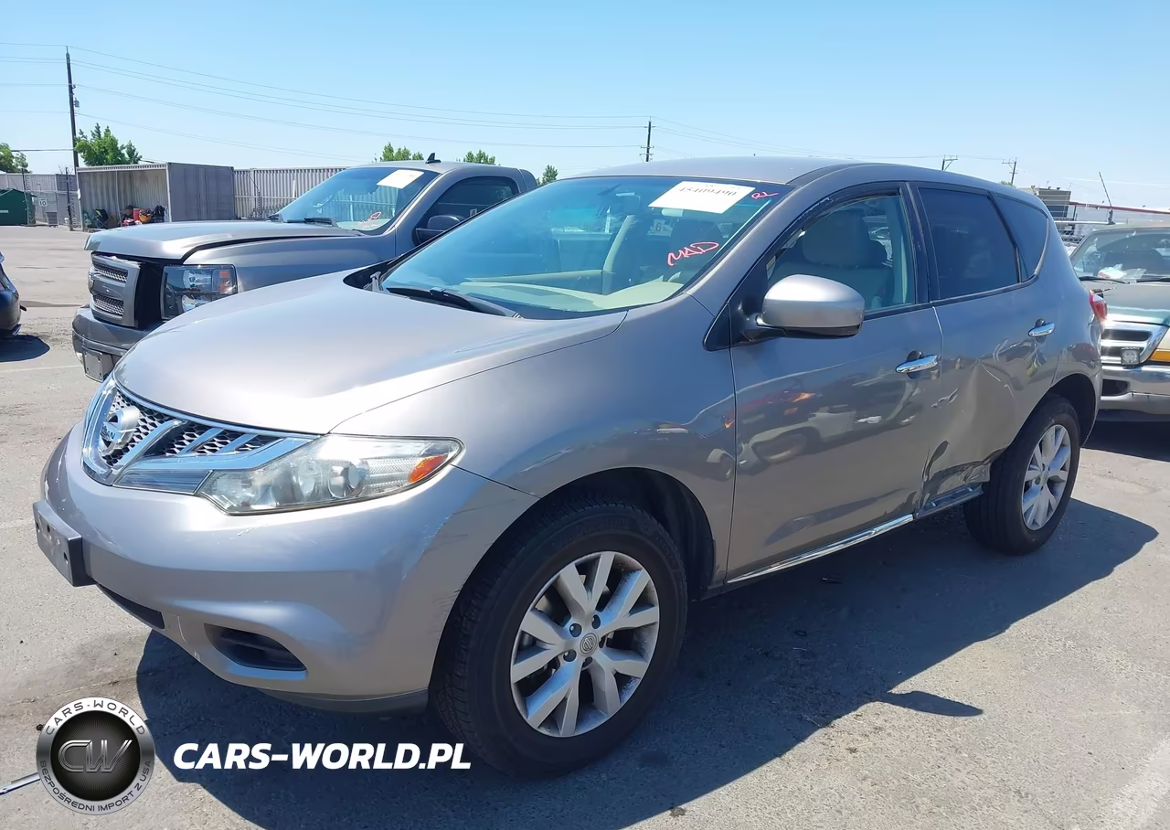 2011 Nissan Murano S VIN:JN8AZ1MW2BW175403 - 2