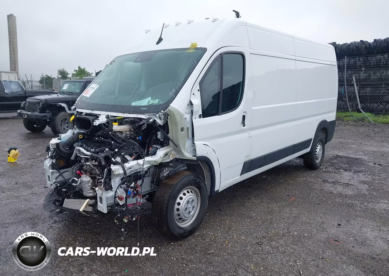 2026 Ram Promaster 2500 Tradesman High Roof 159 Wb W-Pass Seat VIN:3C6LRVDG7TE160144 - 2