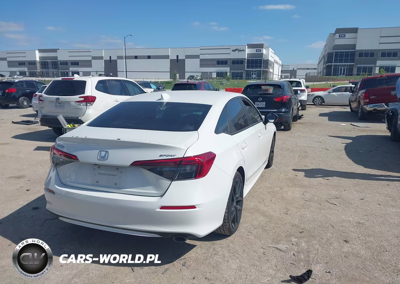 2023 Honda Civic Sport VIN:2HGFE2F54PH512376 - 4