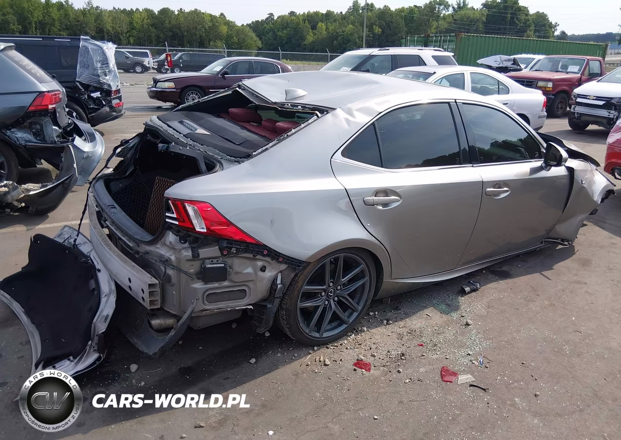 2015 Lexus Is 250 VIN:JTHBF1D21F5073400 - 4