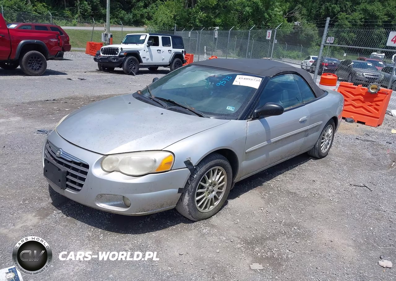 2005 Chrysler Sebring Touring VIN:1C3EL55R75N512631 - 2