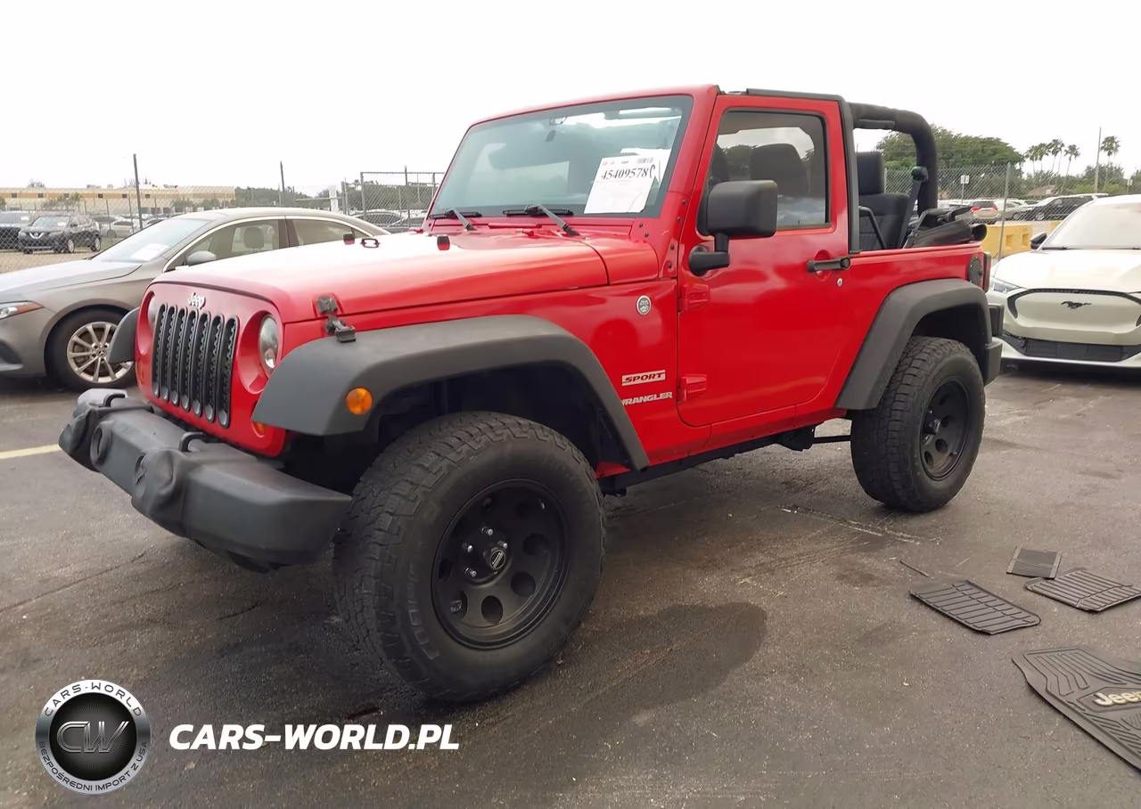 2011 Jeep Wrangler Sport VIN:1J4AA2D12BL523192 - 2