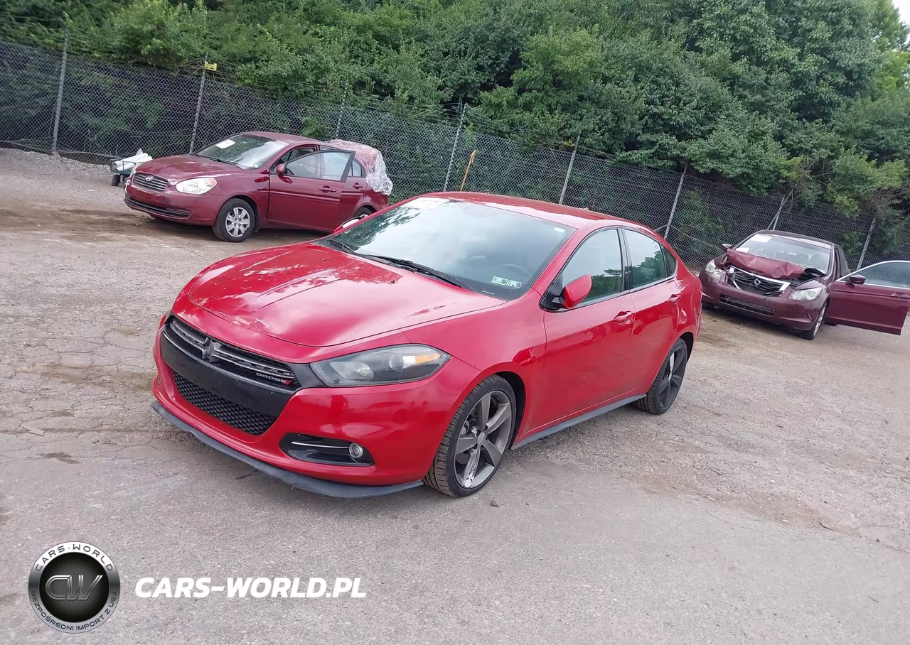 2015 Dodge Dart Gt VIN:1C3CDFEB6FD315874 - 2