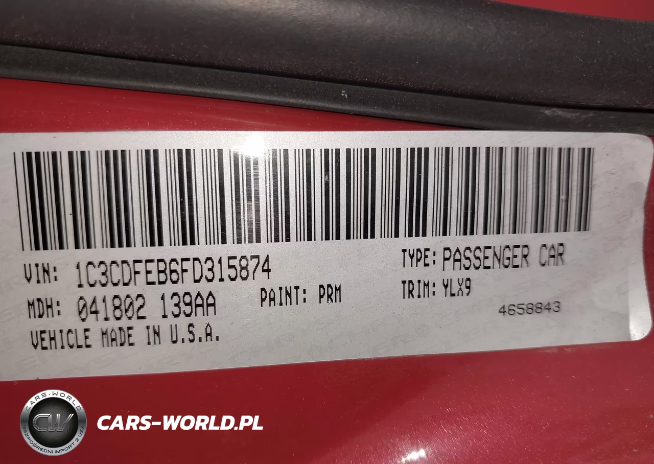 2015 Dodge Dart Gt VIN:1C3CDFEB6FD315874 - 9