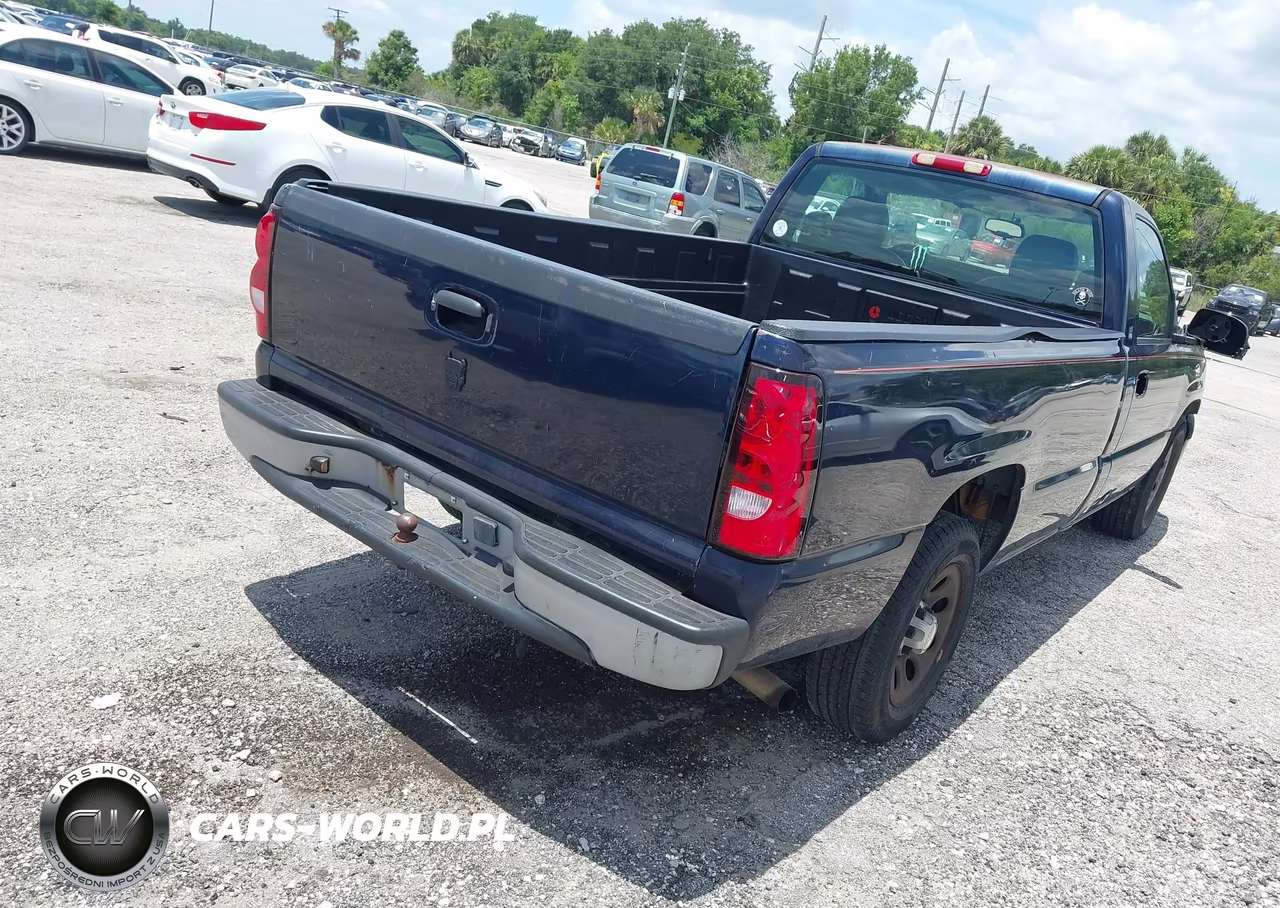 2005 Chevrolet Silverado 1500 Work Truck VIN:1GCEC14X45Z144678 - 4