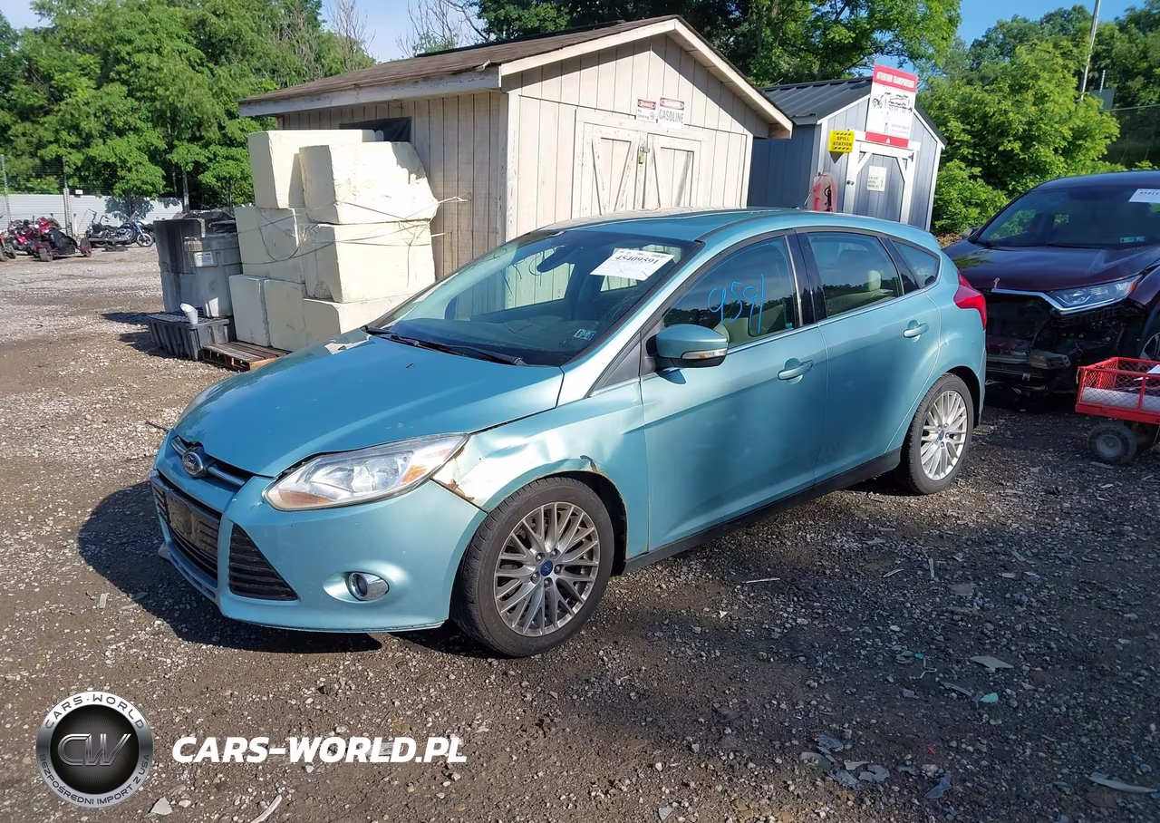 2012 Ford Focus Sel VIN:1FAHP3M21CL446940 - 2
