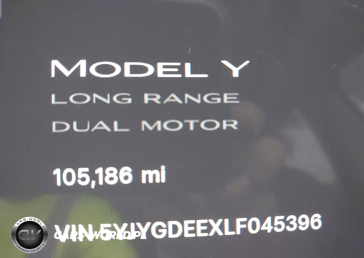 2020 Tesla Model Y Long Range Dual Motor All-Wheel Drive VIN:5YJYGDEEXLF045396 - 7