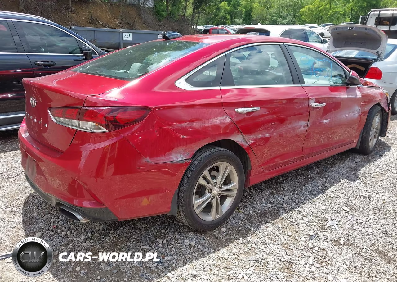 2018 Hyundai Sonata Sel VIN:5NPE34AF7JH634515 - 4