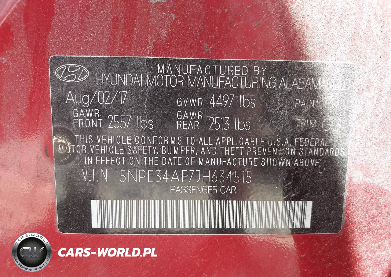 2018 Hyundai Sonata Sel VIN:5NPE34AF7JH634515 - 9