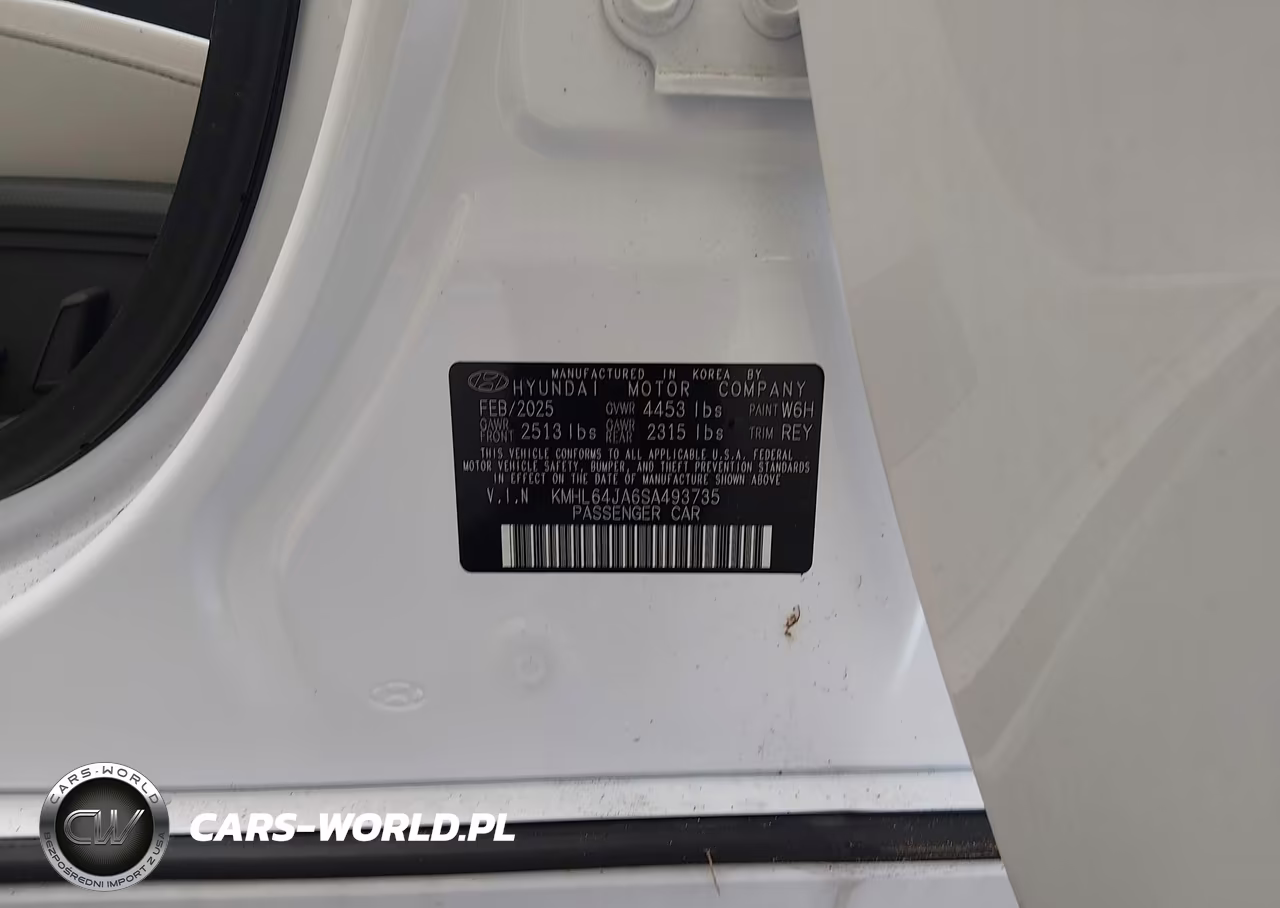 2025 Hyundai Sonata Sel VIN:KMHL64JA6SA493735 - 9