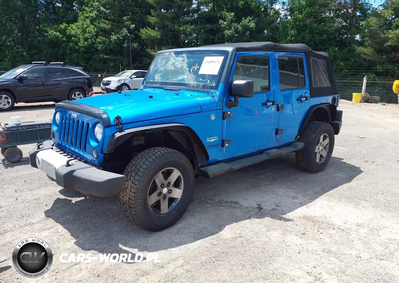 2015 Jeep Wrangler Unlimited Sahara VIN:1C4BJWEG6FL525408 - 2