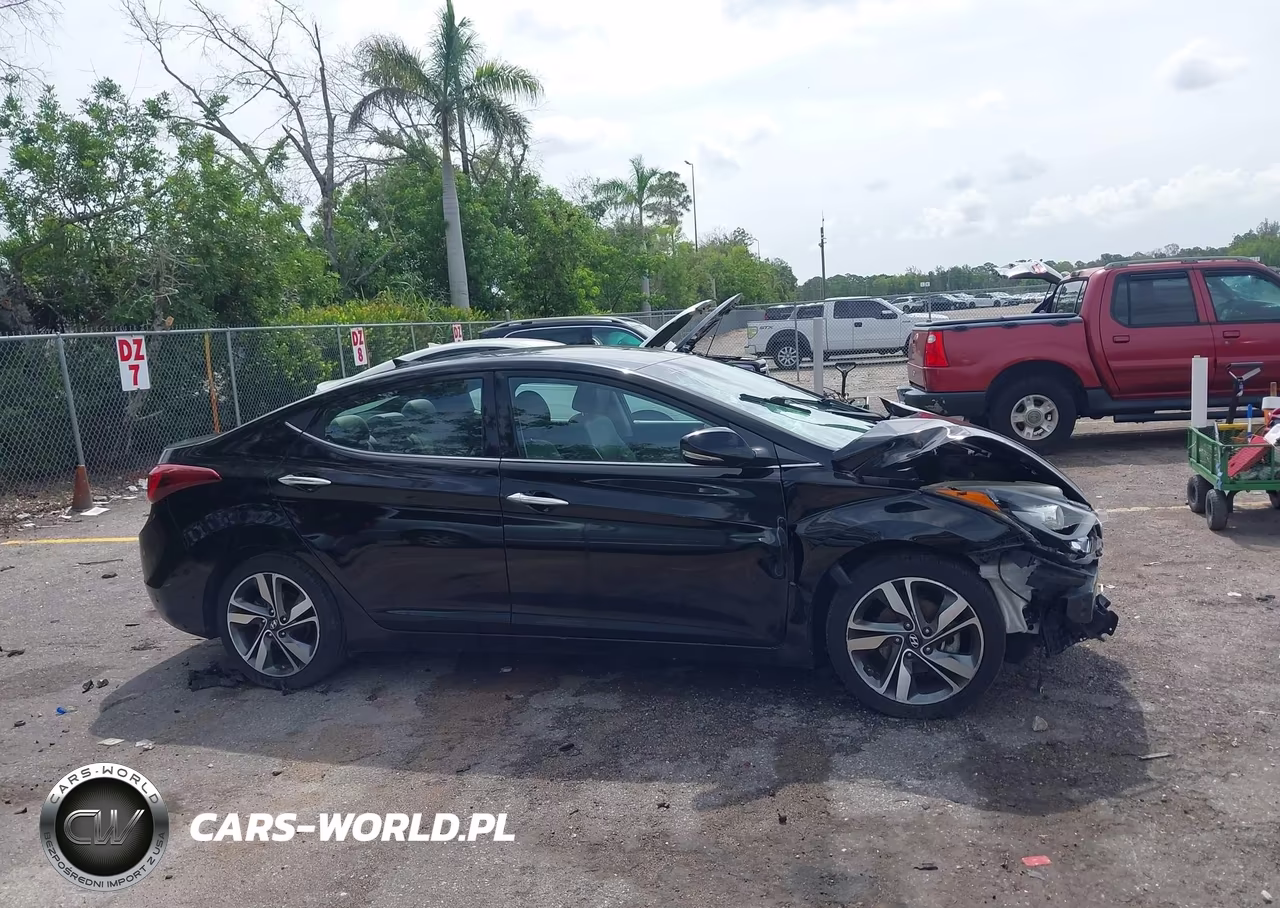 2015 Hyundai Elantra Limited VIN:KMHDH4AE9FU370551 - 13