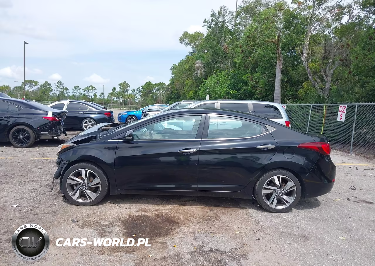 2015 Hyundai Elantra Limited VIN:KMHDH4AE9FU370551 - 14