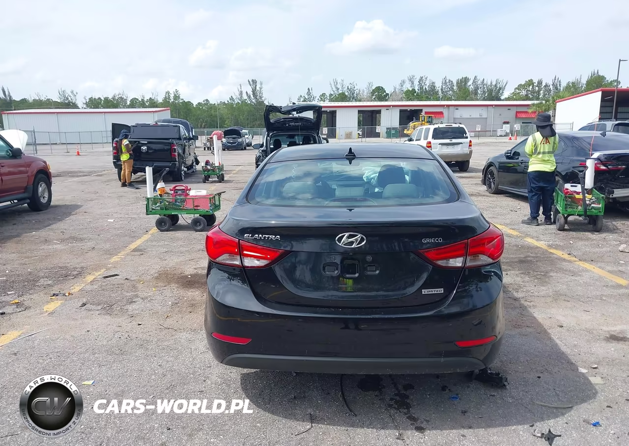 2015 Hyundai Elantra Limited VIN:KMHDH4AE9FU370551 - 16