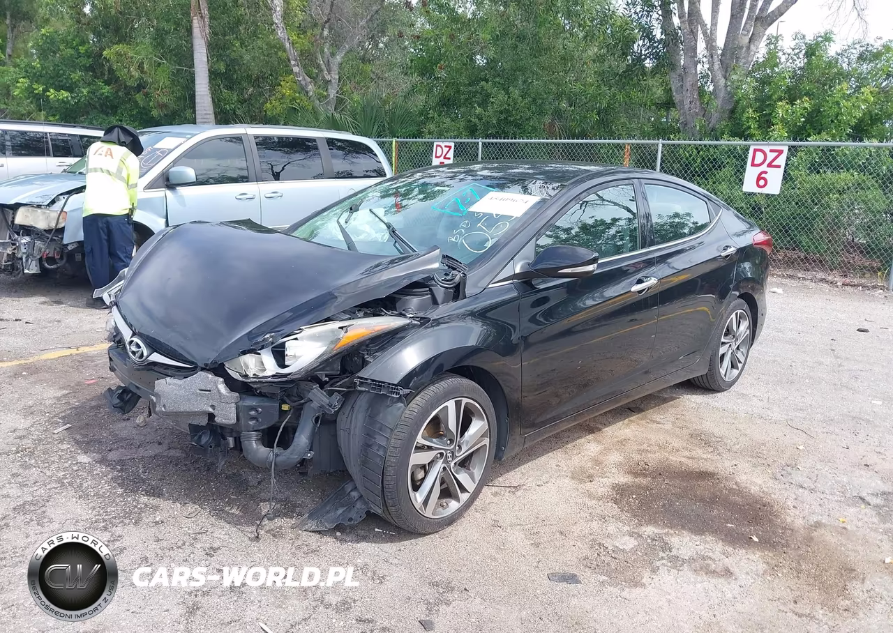 2015 Hyundai Elantra Limited VIN:KMHDH4AE9FU370551 - 2
