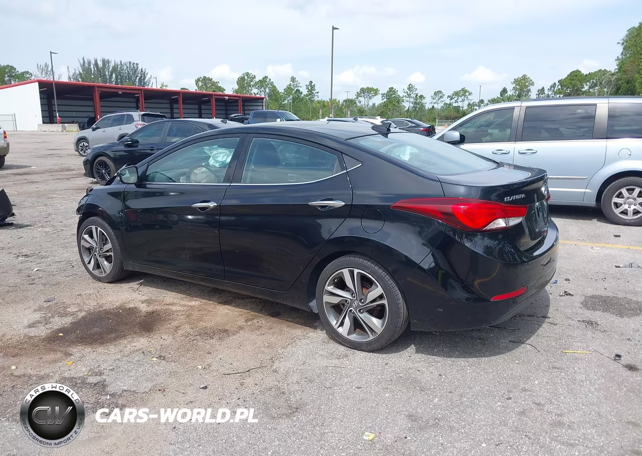 2015 Hyundai Elantra Limited VIN:KMHDH4AE9FU370551 - 3