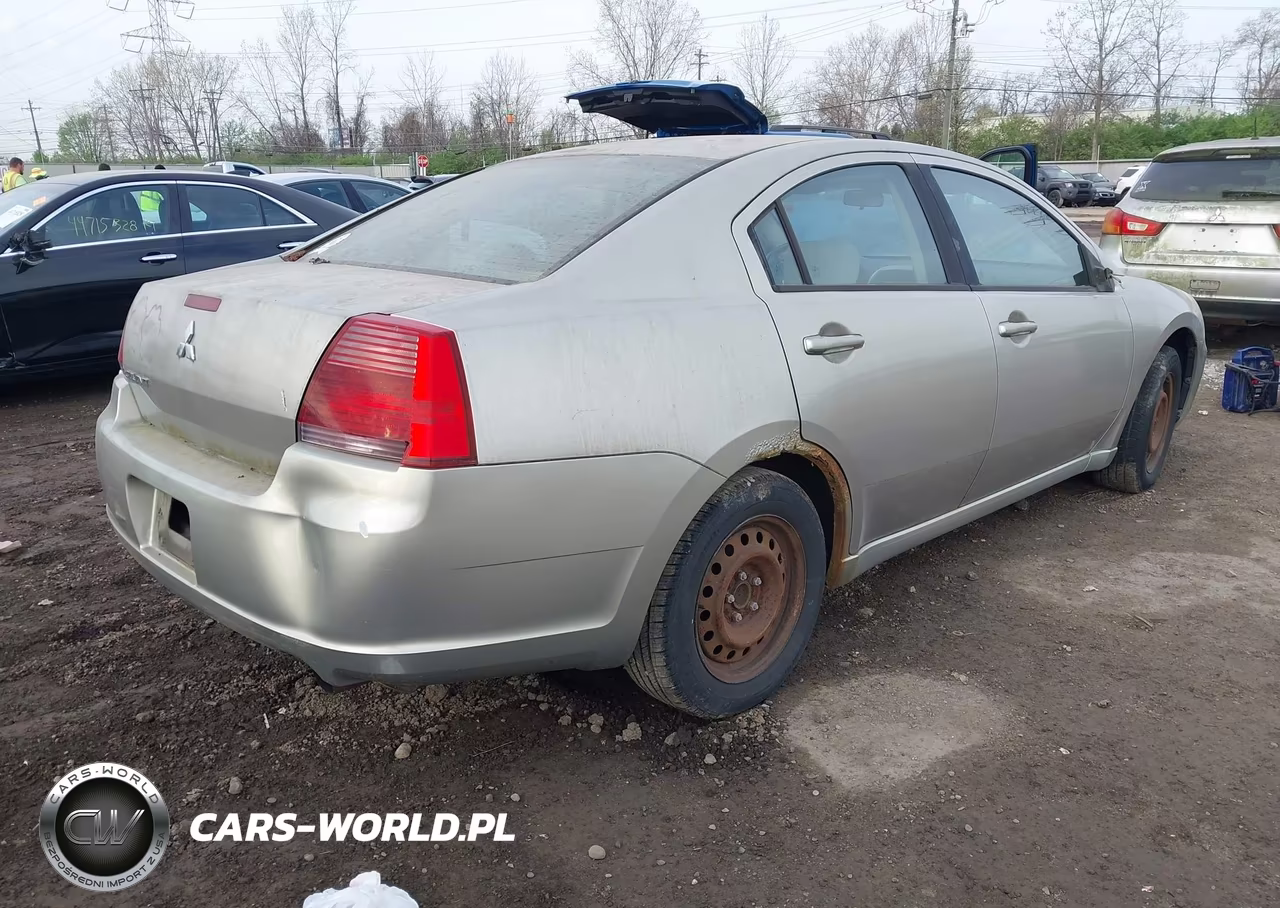 2007 Mitsubishi Galant Es-Se VIN:4A3AB36F57E053329 - 4