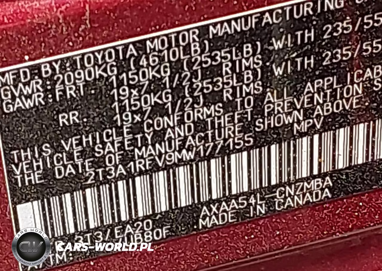 2021 Toyota Rav4 Xle Premium VIN:2T3A1RFV9MW177155 - 9