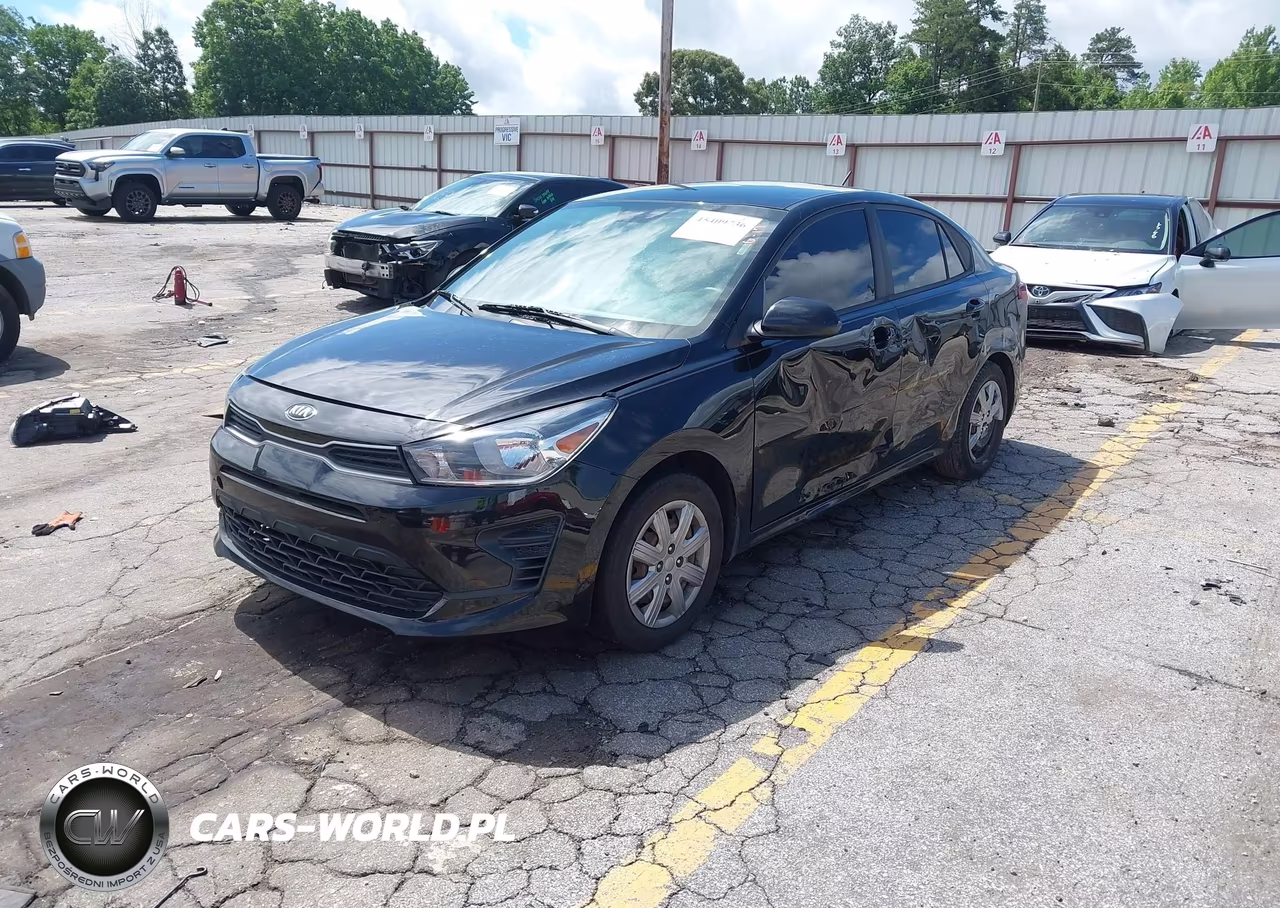 2021 Kia Rio S VIN:3KPA24AD6ME397136 - 2