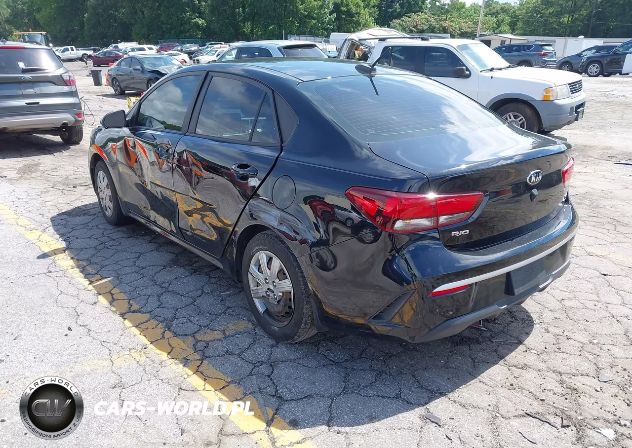 2021 Kia Rio S VIN:3KPA24AD6ME397136 - 3