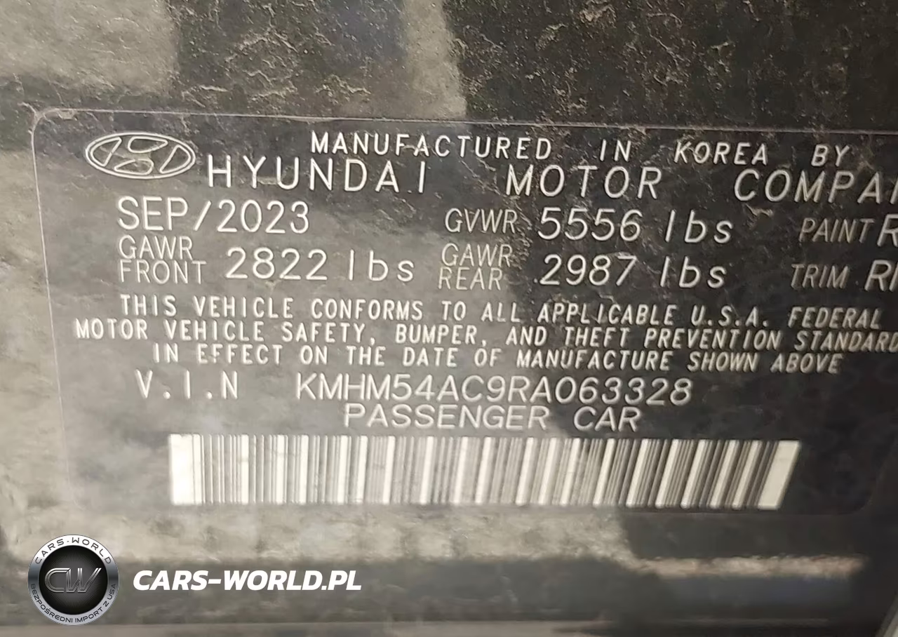 2024 Hyundai Ioniq 6 Limited VIN:KMHM54AC9RA063328 - 9