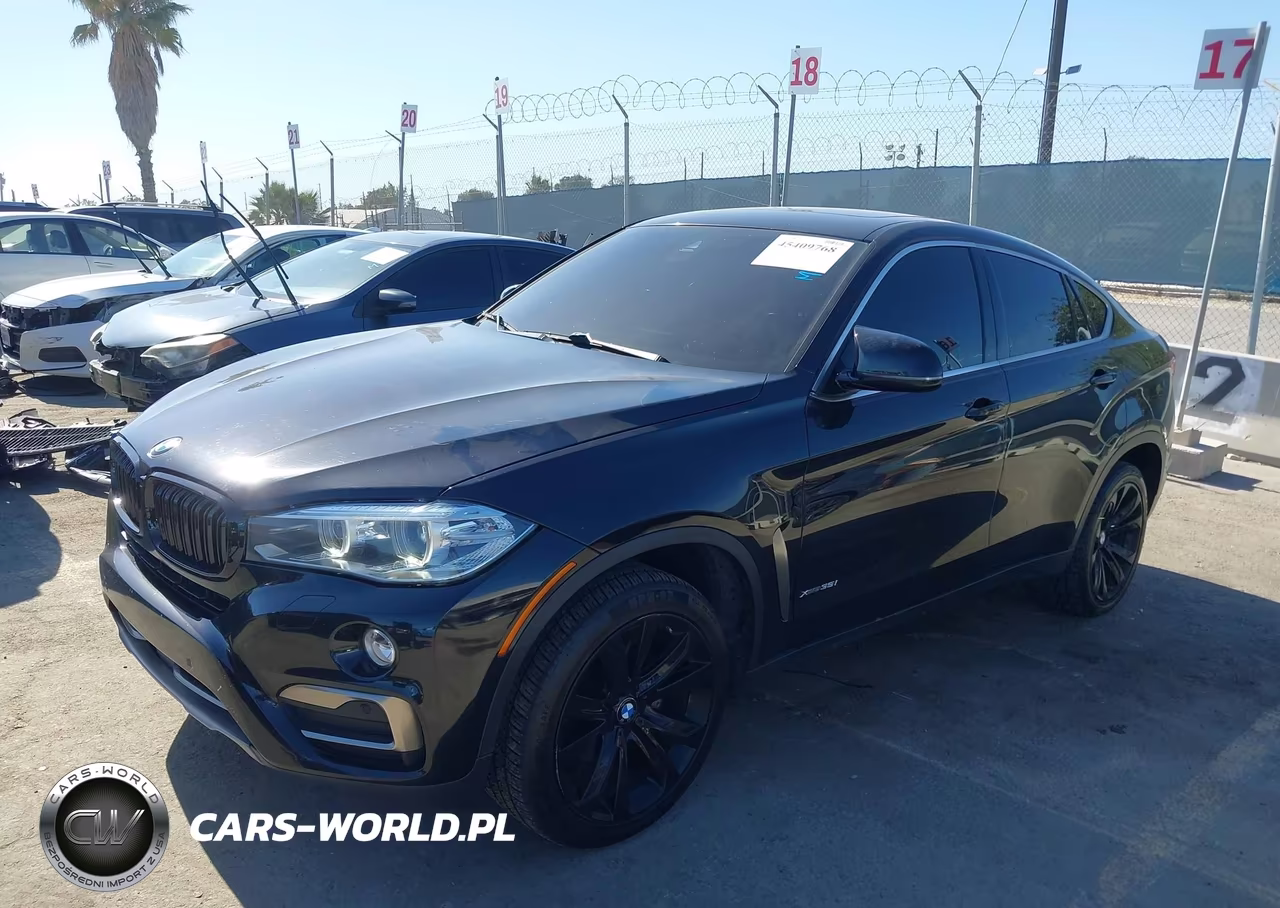 2017 BMW X6 xDrive35I VIN:5UXKU2C32H0X46961 - 2