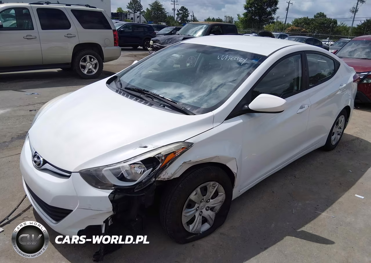 2016 Hyundai Elantra Se VIN:5NPDH4AE7GH740914 - 2