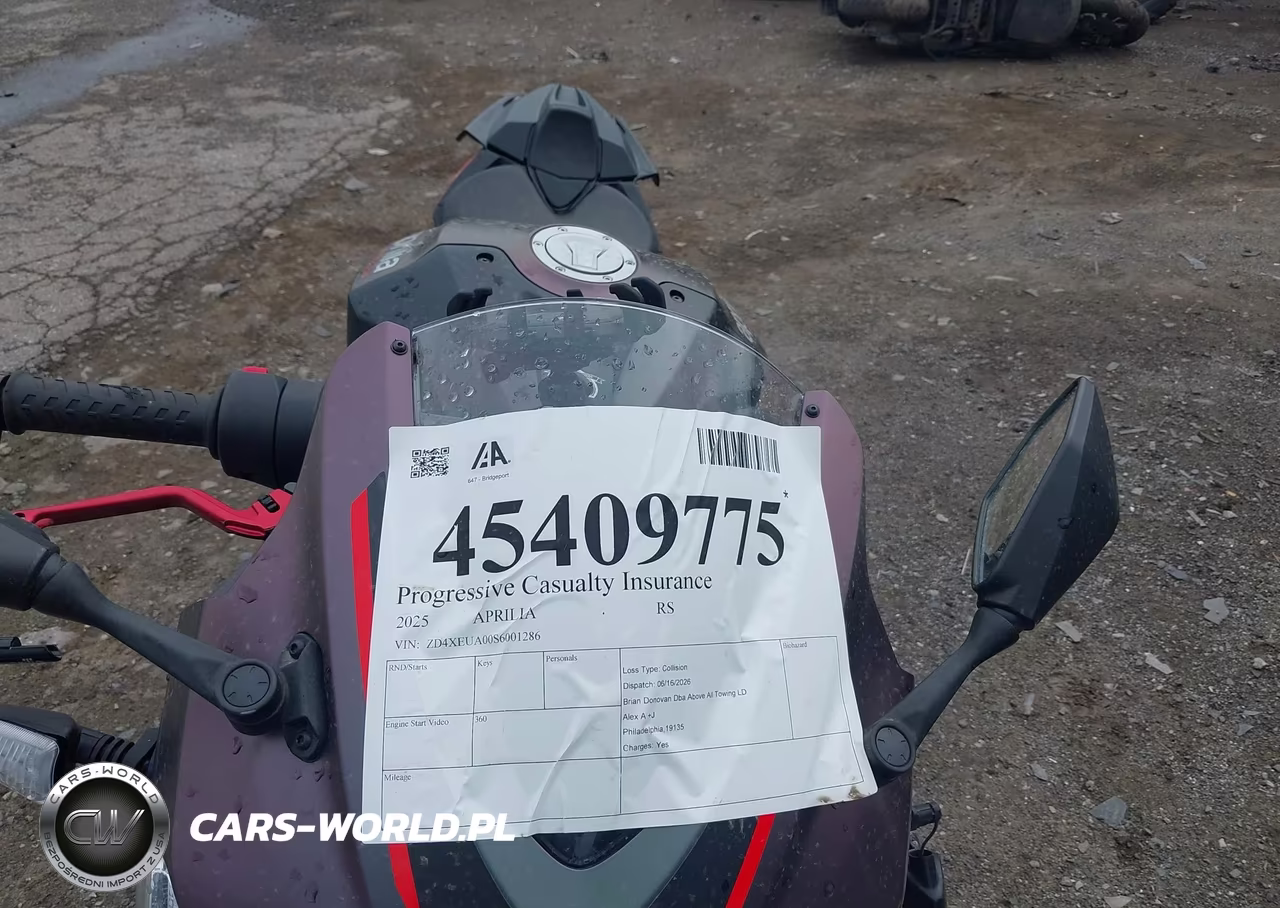 2025 Aprilia Rs 457 VIN:ZD4XEUA00S6001286 - 5