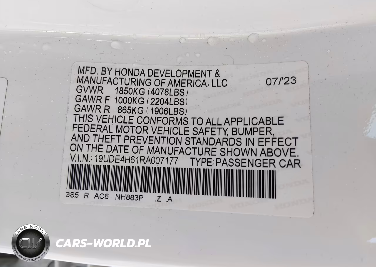 2024 Acura Integra A-Spec Technology VIN:19UDE4H61RA007177 - 9