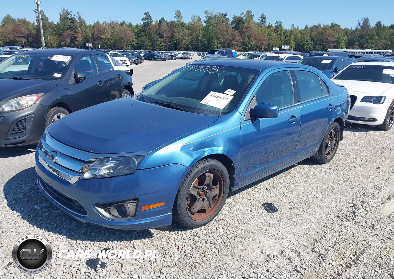 2010 Ford Fusion Se VIN:3FAHP0HA0AR224789 - 2