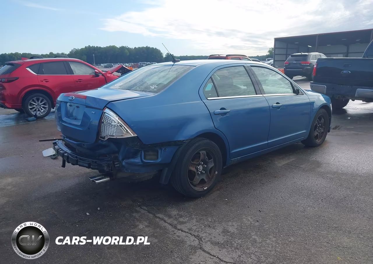 2010 Ford Fusion Se VIN:3FAHP0HA0AR224789 - 4