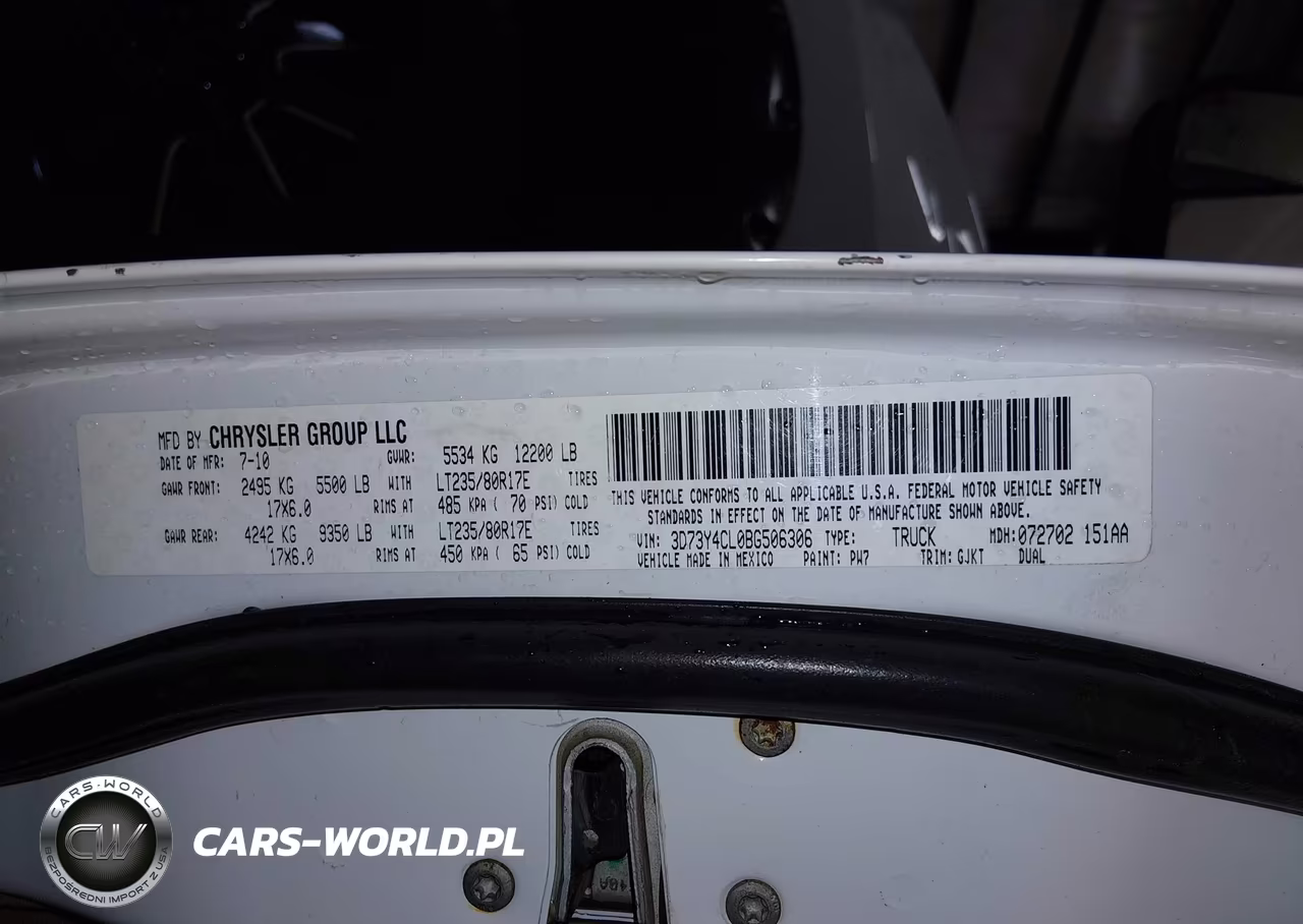 2011 Ram Ram 3500 Laramie VIN:3D73Y4CL0BG506306 - 9